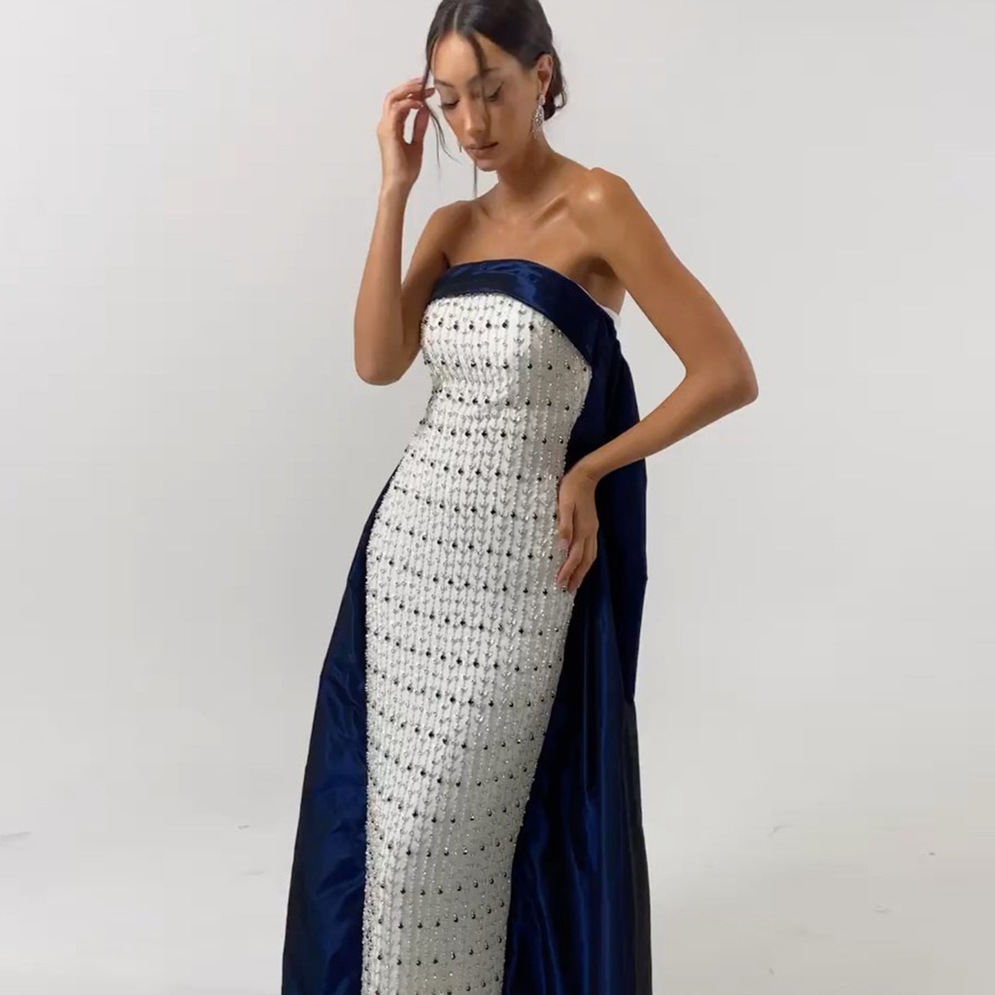 Navy blue occasion dresses online